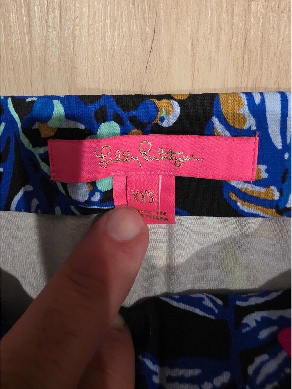 Lilly Pulitzer Floral Midi Skirt with Side Slit XXS - Picture 3 of 5